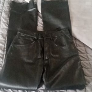 Wilson Leather used pants. Want to make a statement just wear these babies.